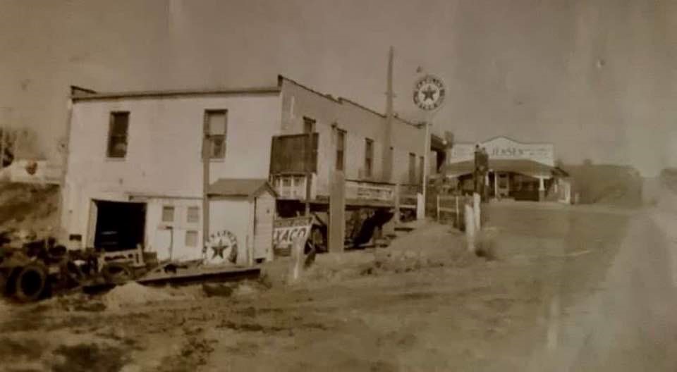 #2 Old garage at 60th looking east on L