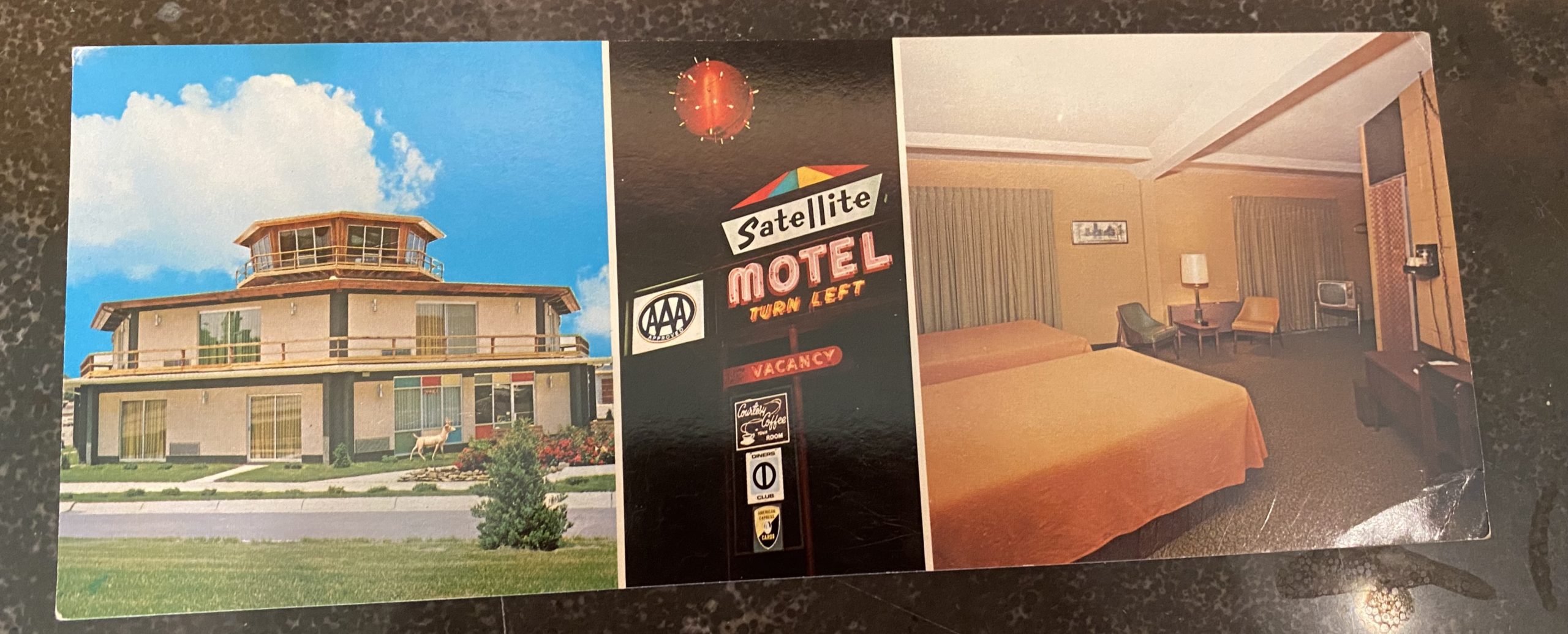 #6 Satellite Motel circa 1966